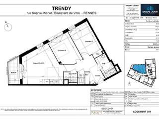 Vente appartement 3 pièces Vente appartement 3 pièces