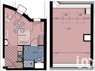 Vente appartement 2 pièces Vente appartement 2 pièces
