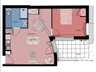 Vente appartement 2 pièces