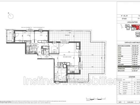 Vente appartement 5 pièces Vente appartement 5 pièces
