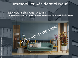 Vente Appartement 4 piècesRennes