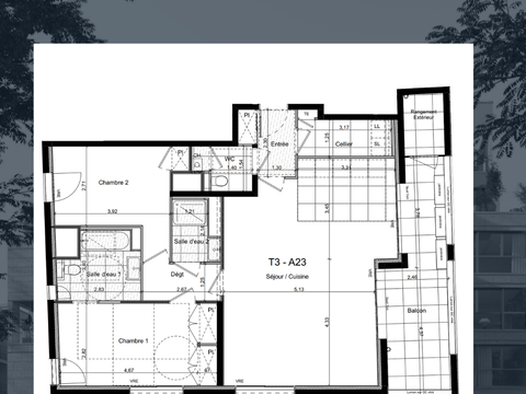 Vente appartement 4 pièces