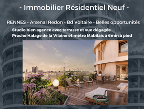 Vente Appartement T1Rennes