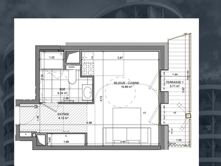 Vente appartement 1 pièce