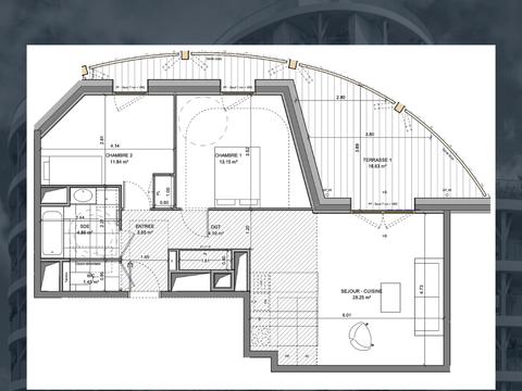 Vente appartement 3 pièces