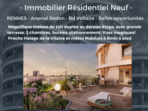 Vente Appartement 4 piècesRennes