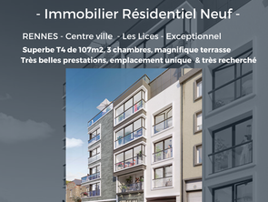Vente Appartement 4 piècesRennes