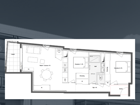 Vente appartement 3 pièces