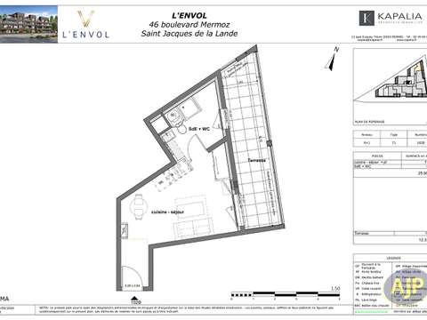 Vente appartement 1 pièce