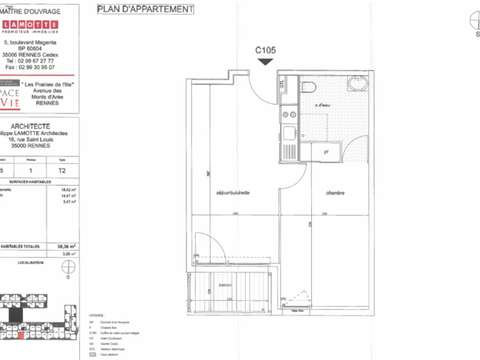Vente appartement 2 pièces
