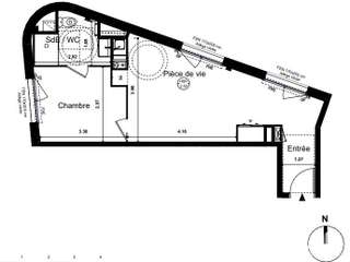 Vente appartement 2 pièces