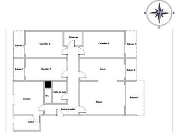 Vente appartement 5 pièces Vente appartement 5 pièces