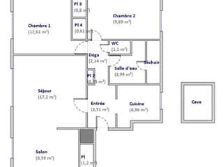 Vente appartement 4 pièces