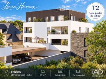 Vente Appartement 2 piècesRennes