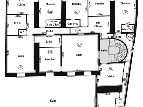 Vente appartement 8 pièces