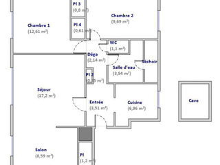 Vente appartement 4 pièces Vente appartement 4 pièces