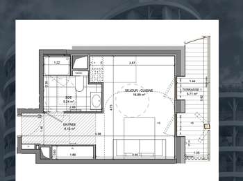 Vente appartement 1 pièce
