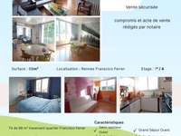 Vente appartement 4 pièces Vente appartement 4 pièces