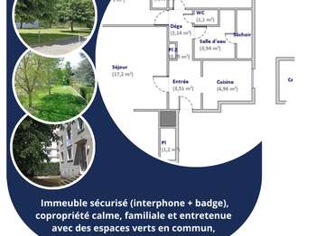 Vente appartement 4 pièces Vente appartement 4 pièces