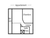 Vente appartement 2 pièces Vente appartement 2 pièces