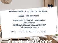 Vente appartement 2 pièces Vente appartement 2 pièces