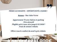 Vente appartement 3 pièces