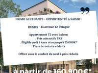 Vente appartement 2 pièces