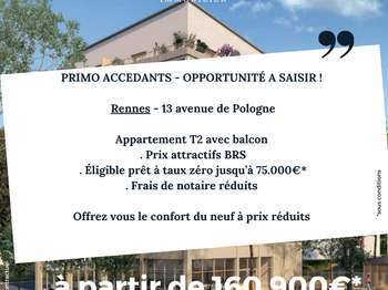 Vente Appartement 2 piècesRennes