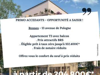 Vente Appartement 2 piècesRennes