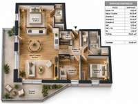 Vente appartement 4 pièces Vente appartement 4 pièces