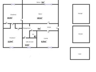 Vente appartement 3 pièces