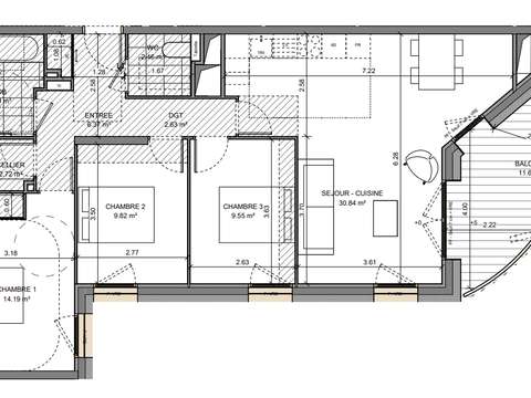 Vente appartement 4 pièces