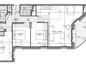 Vente appartement 4 pièces