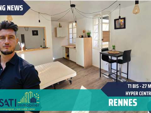 Vente appartement 1 pièce Rennes Arsenal - Redon 35