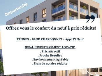 Vente appartement 1 pièce Rennes Beaulieu 35