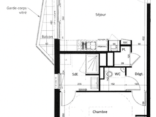 Vente appartement 2 pièces