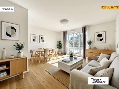 Vente appartement 2 pièces Rennes Bourg L'evêque 35
