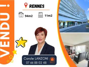Vente Appartement 4 piècesRennes Bourg L'evêque