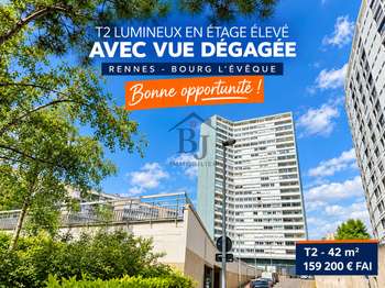 Vente Appartement 2 piècesRennes Bourg L'evêque