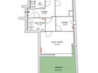 Vente appartement 3 pièces Vente appartement 3 pièces