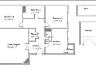 Vente appartement 3 pièces