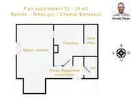 Vente appartement 2 pièces