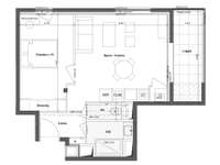 Vente appartement 2 pièces