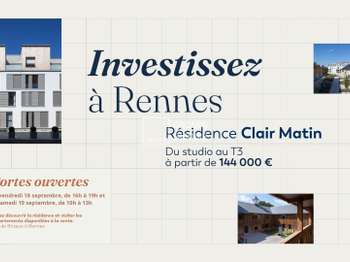 Vente Appartement 3 piècesRennes Centre Ville