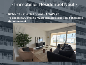 Vente Appartement 5 piècesRennes Centre Ville