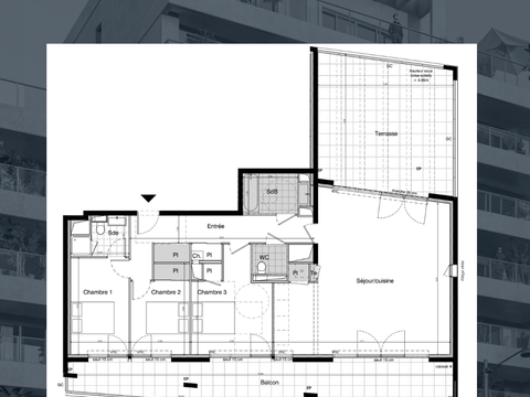 Vente appartement 5 pièces