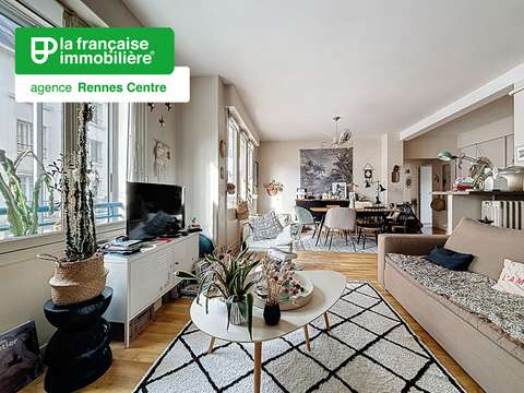 Vente appartement 6 pièces Rennes Centre Ville 35