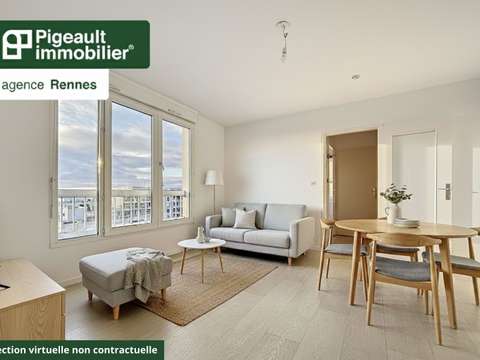 Vente appartement 3 pièces Rennes Centre Ville 35