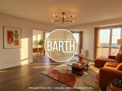 Vente appartement 5 pièces Rennes Centre Ville 35