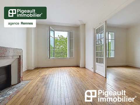 Vente appartement 4 pièces Rennes Centre Ville 35